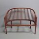 Art Deco Bench in 20th Century Beech