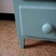 Commode vintage verte