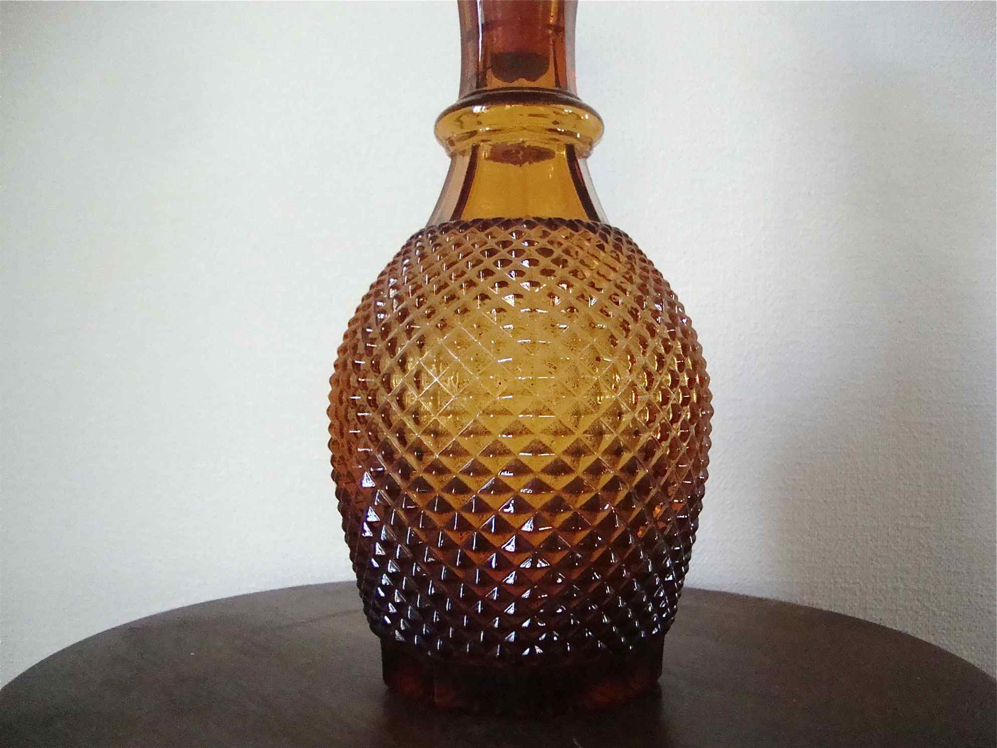 Amber carafe 60s