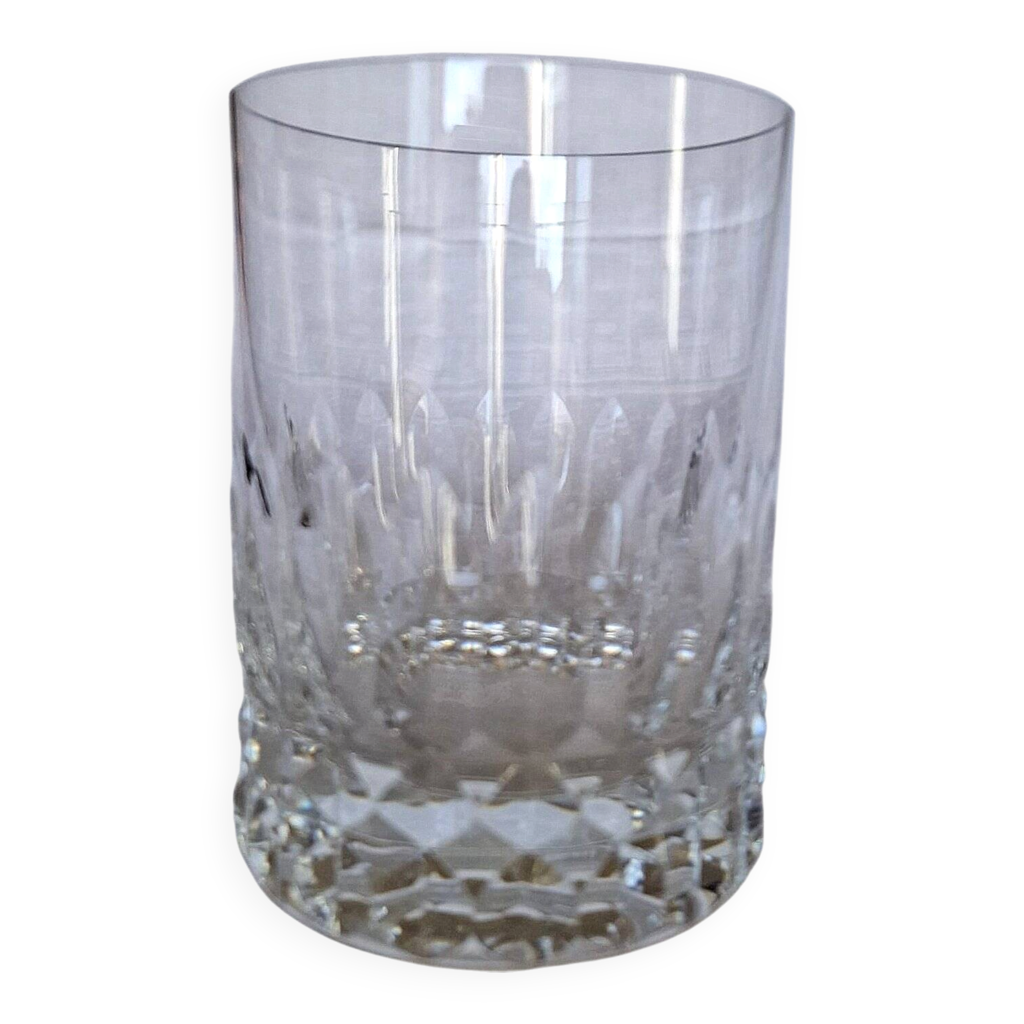 Whisky glass, Picadilly model, Baccarat house