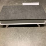 Marble effect coffee table
