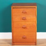 Retro 1960s Bedside Table in Teak by John & Silvia Reid  Stag