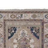 Vintage Turkish Oushak Rug Handwoven 91x156 cm