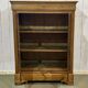 Small Louis Philippe 19th century cherry wood wardrobe with a drawer at the top