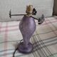 Vintage glass paste lamp