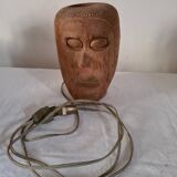 Art brut anthropomorphic lamp