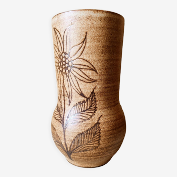 Vase en céramique de Vallauris par Fonck et Matéo