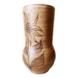 Vallauris ceramic vase by Fonck and Matéo