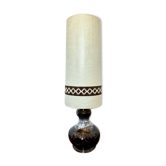 Lampe de sol en céramique ajourée 1970