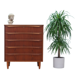 Teak chest, Danish design, 1970s, production: Denmark