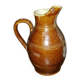 Silver stoneware pitcher/vase