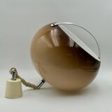 Italian 70s Gradient Brown Pendant in Methacrylate