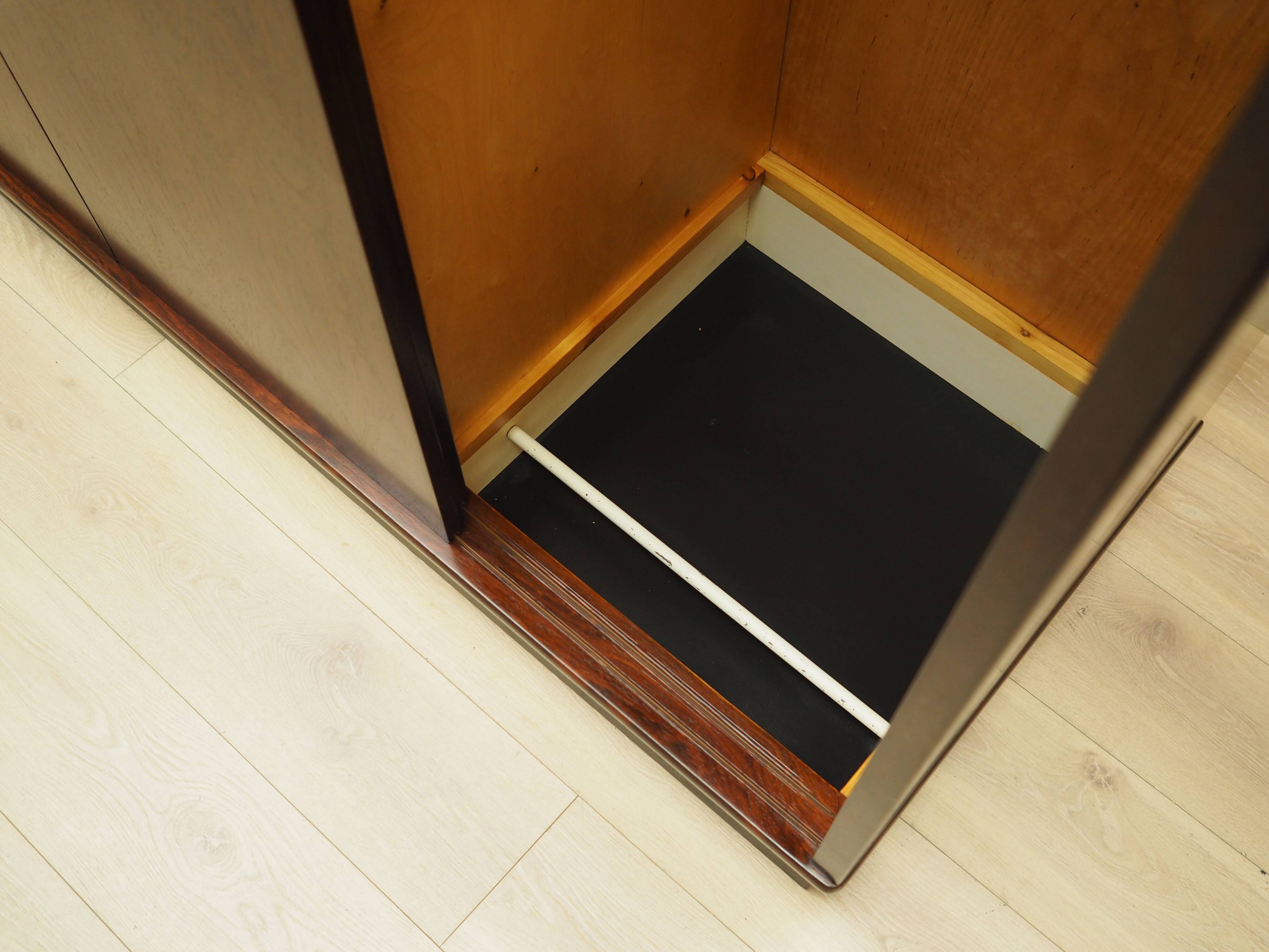 Rosewood wardrobe, Danish design, 1970s, production: Denmark