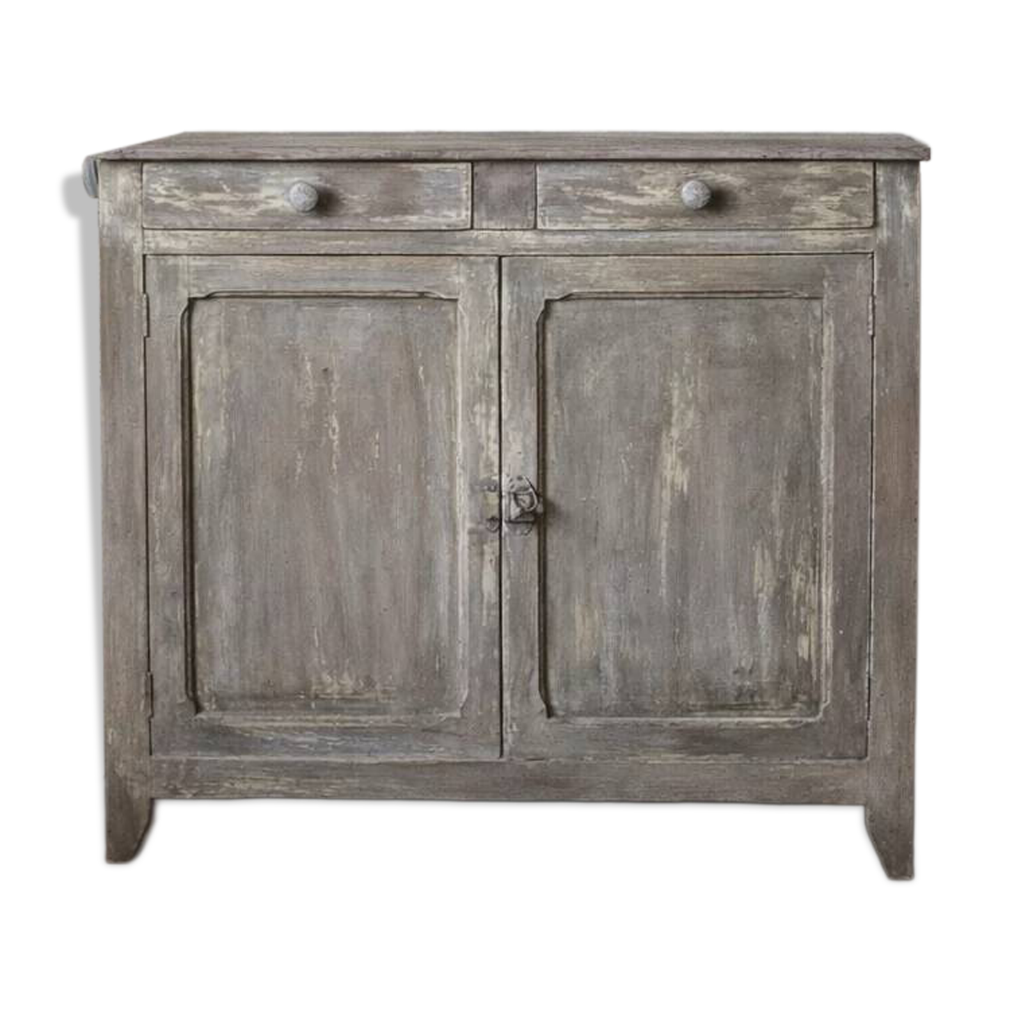 Parisian buffet in beech from the early 20th century with an antique finish.