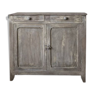 Parisian buffet in beech from the early 20th century with an antique finish.