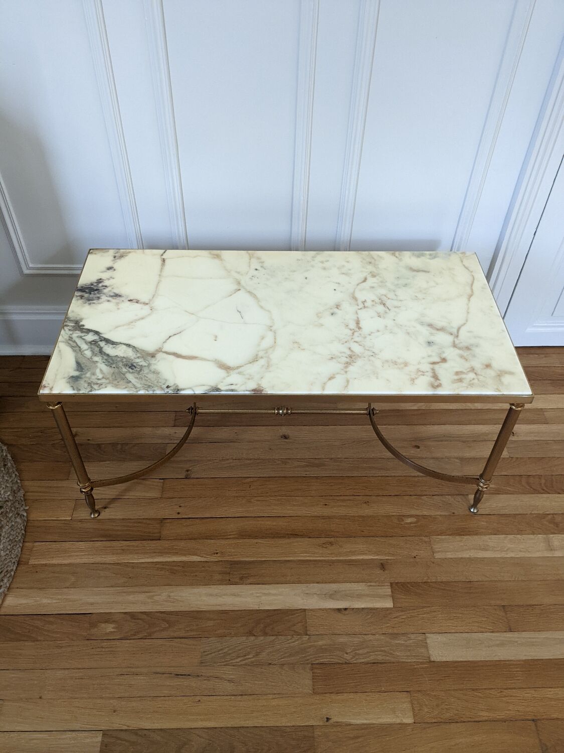 Marble coffee table