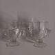 Pair of egg cups "cocotte"