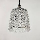 Vintage Cut Glass Ceiling Light, 1970s
