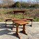 Suite de 5 tables de bistrot