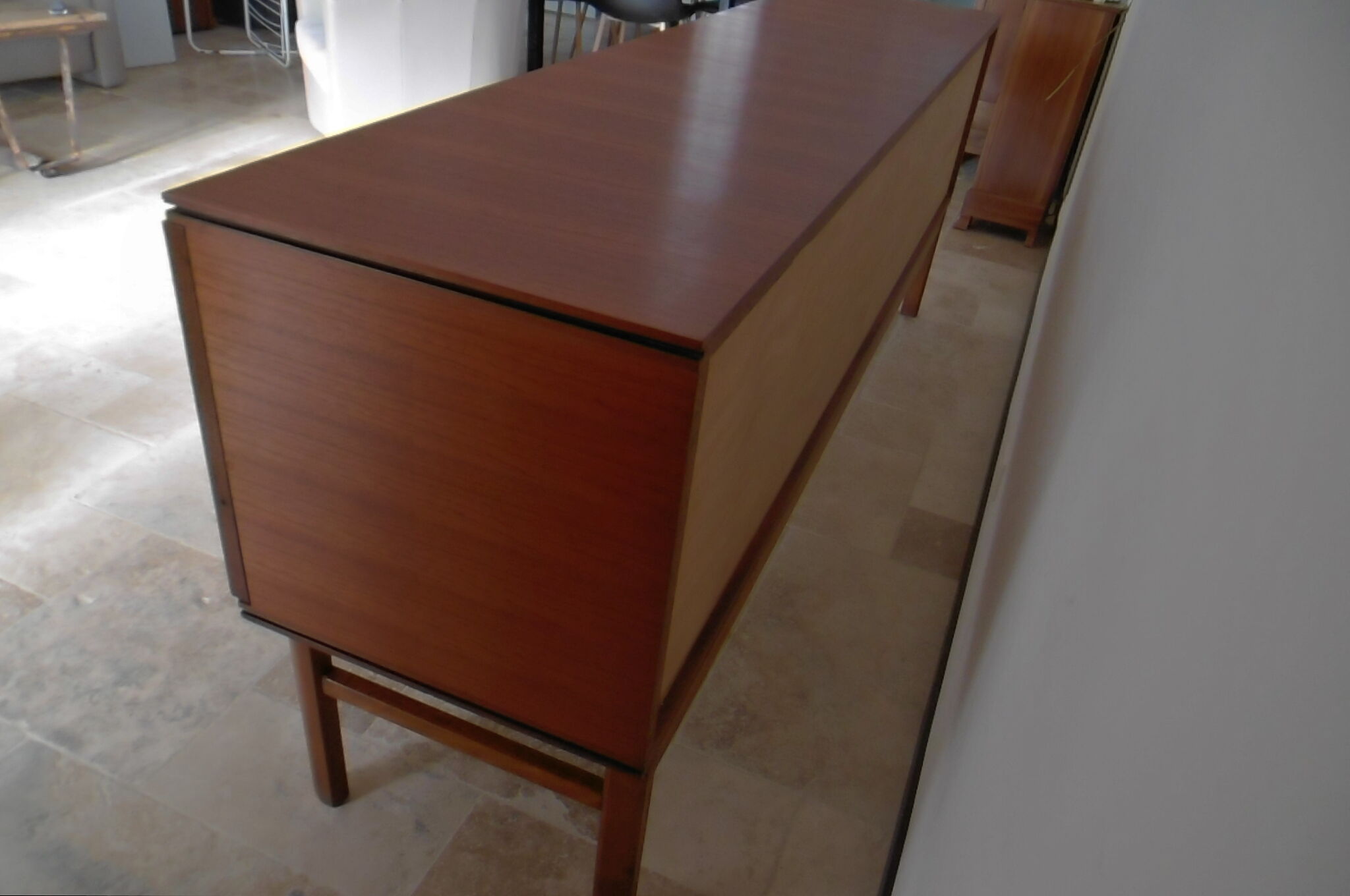 French teak sideboard years 50/60 Gimso