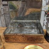 Vintage metal boxes