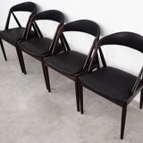 Set of four rosewood chairs, Danish design, 1970s, designer: Kai Kristiansen