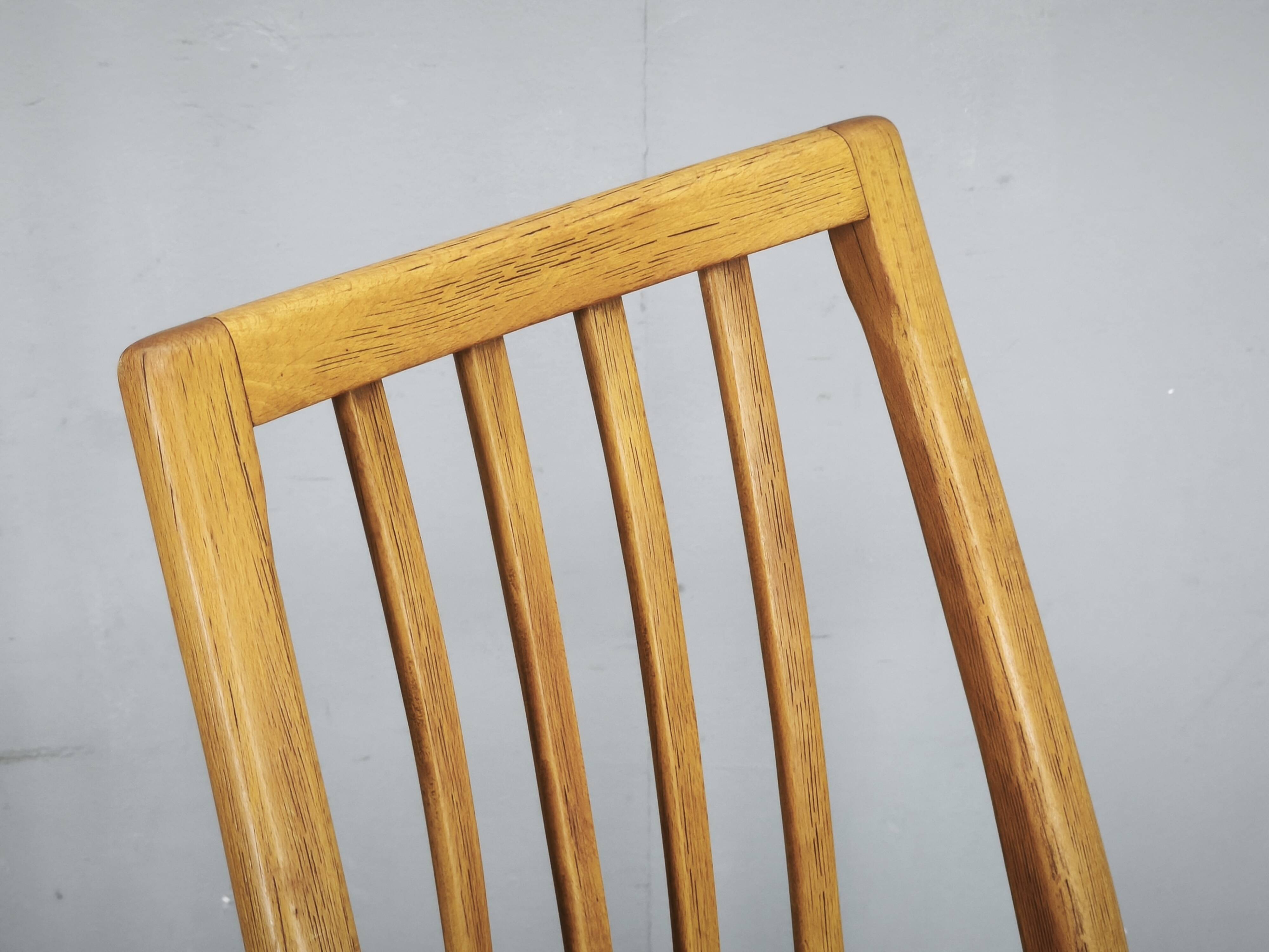 Set of 4 Mid-Century TON Beech Dining Chairs, Czechoslovakia, 1970s
