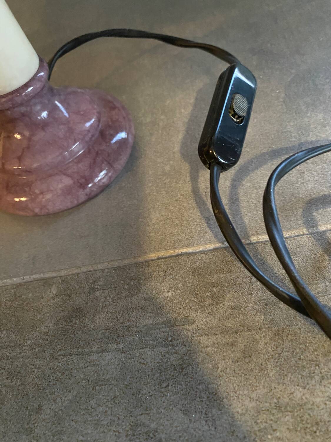 Pair of bedside lamps