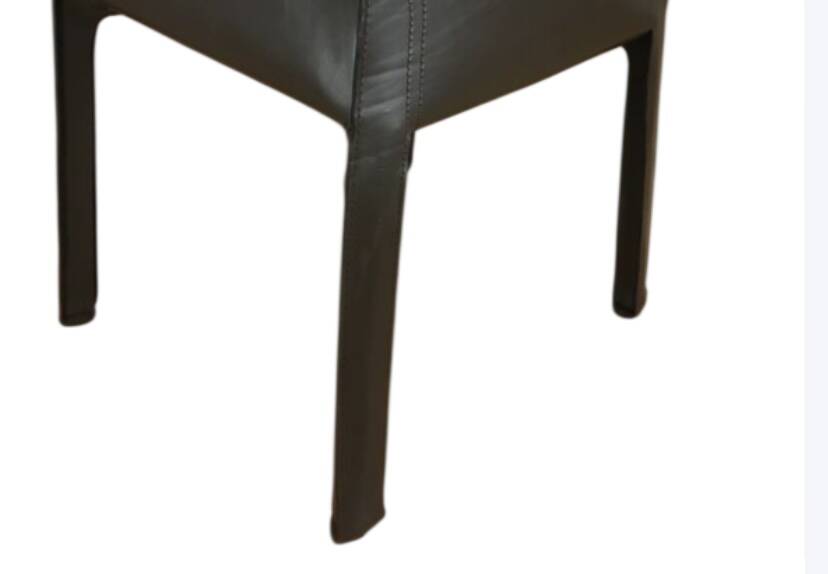 Cassina leather armchair