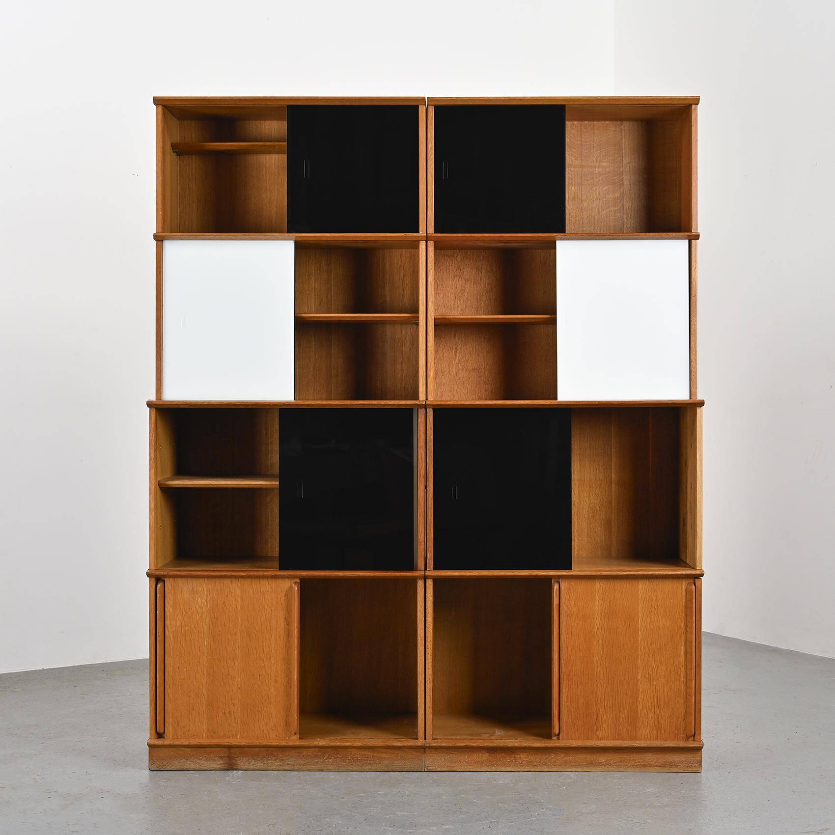 Oscar modular library, france circa 1955