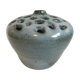 Blue ceramic vase