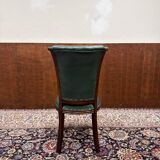 Fauteuil Chesterfield classique anglais