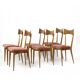 Set of 6 vintage dining chairs by Ico Parisi for Ariberto Colombo, Cantù