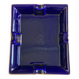 Collector blue advertising ashtray Camus Cognac blue porcelain