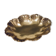 Empty oval brass pocket