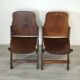 Chaises pliantes en bois US armée