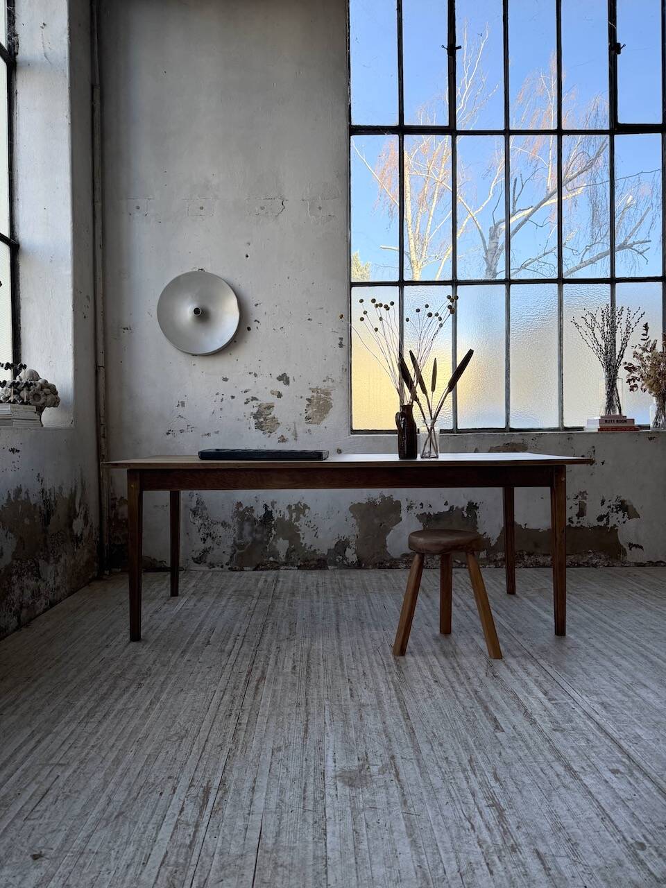 Oak farmhouse table 200cm
