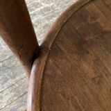 Set de 4 chaises bistrot Fischel en bois courbé chapeau de gendarme 1920