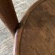 Set of 4 Fischel bistro chairs in bent wood gendarme hat 1920