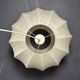 Midcentury space age cocoon hanging pendant ceiling lamp, 1960s