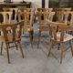 Chaise bistrot type Baumann 1960