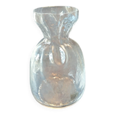 Blomknyte glass vase by Rune Strand for SEA Sweden, 1970s