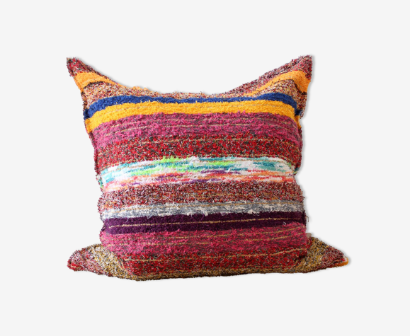 Housse de pouf artisanale 90 x 90 cm