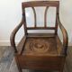 Pierced chair XIX in walnut