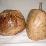 Ice bucket, naturalized coconut from 1970