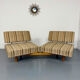 Vintage Daybed sofa bed design by Wilhelm Knoll model Stella from the 1960s.