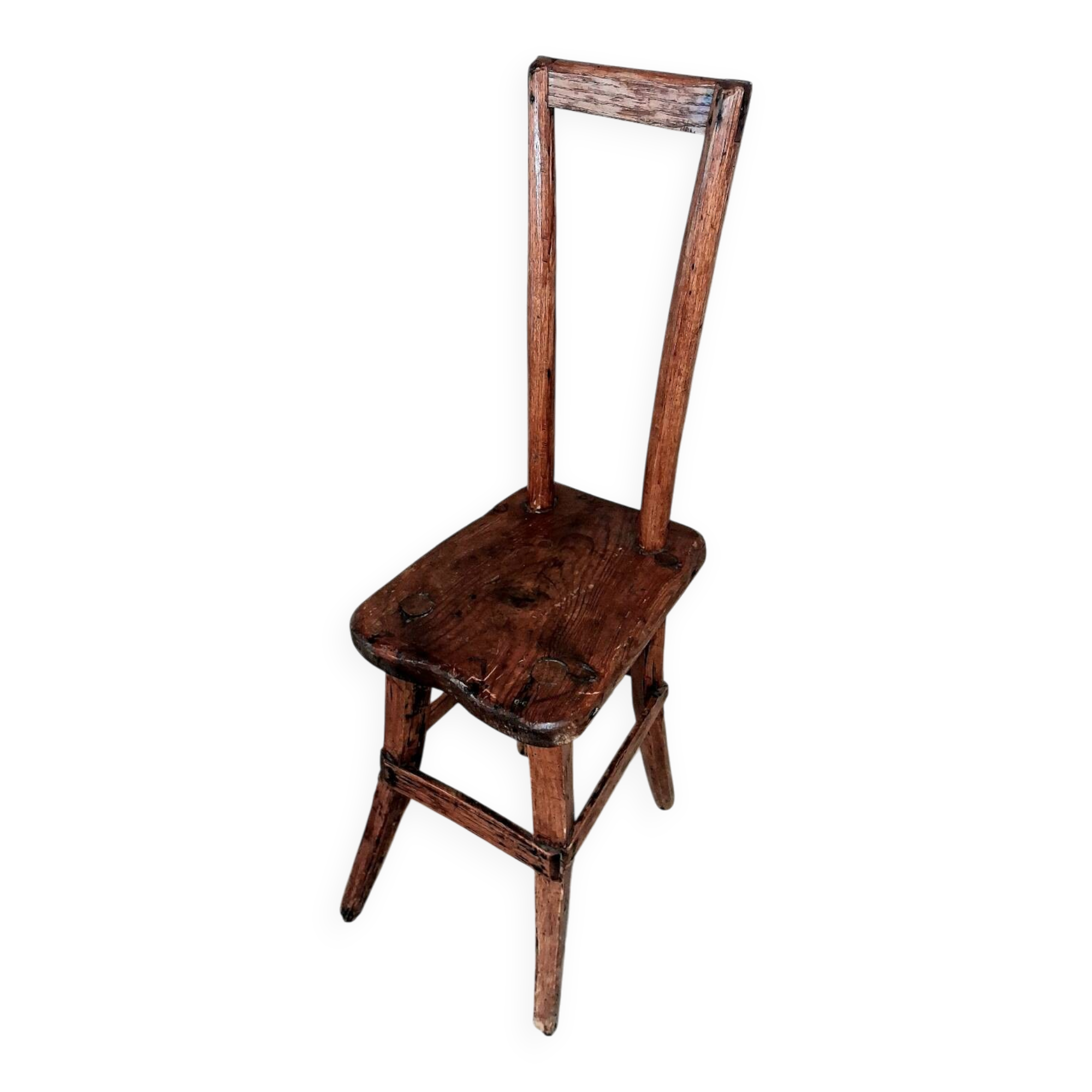 Alpine chair, folk art from Savoy