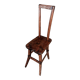 Alpine chair, folk art from Savoy