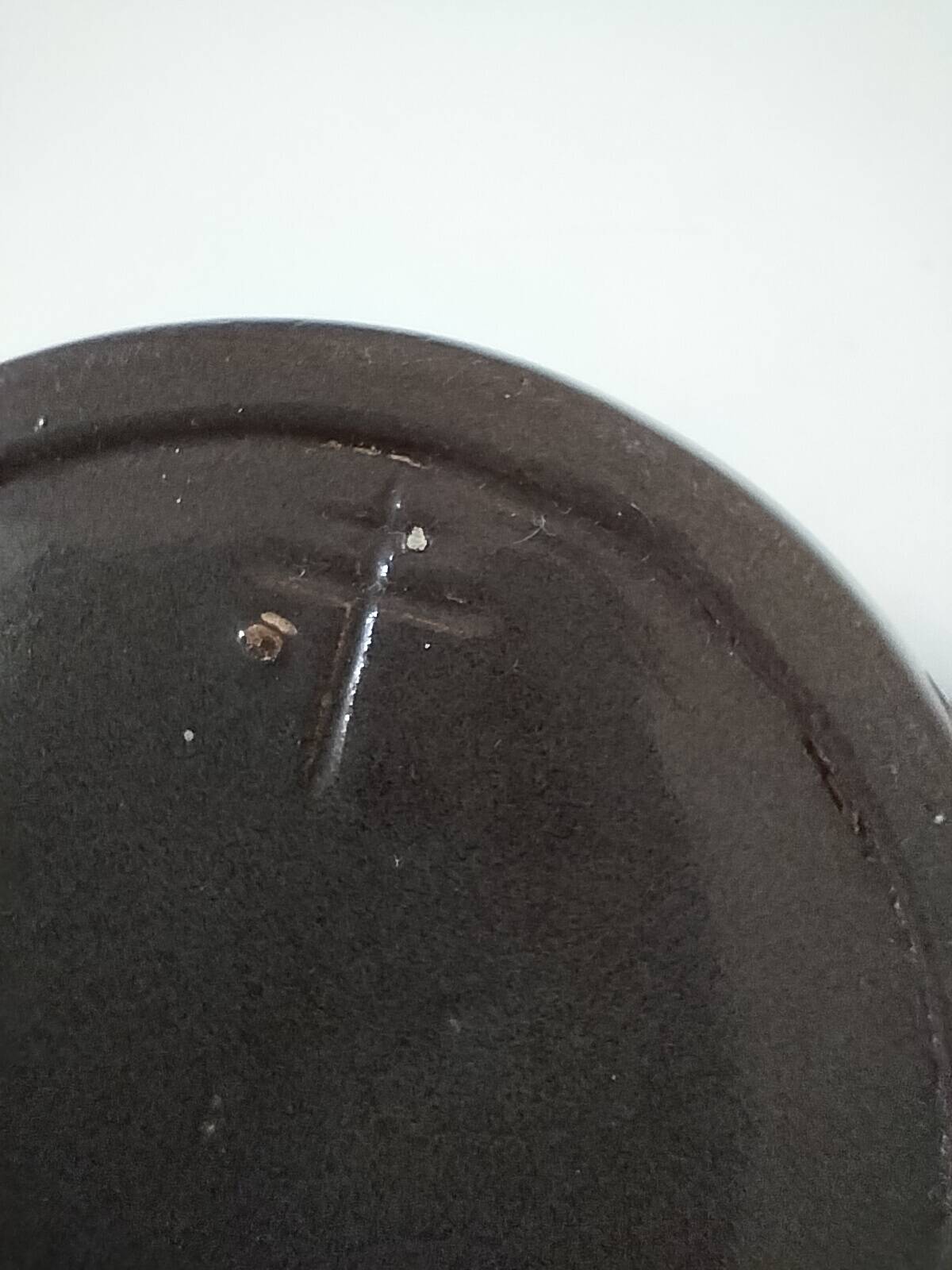Duo verseuse et pot à lait en grès brun – céramique vintage