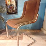 Italian living room table + 6 chairs 1970s